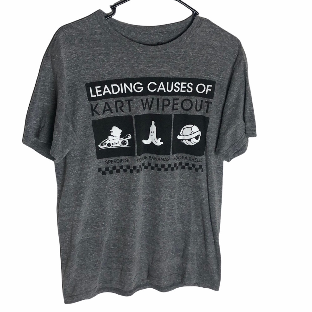 Mariokart Wipeout Shirt Size M